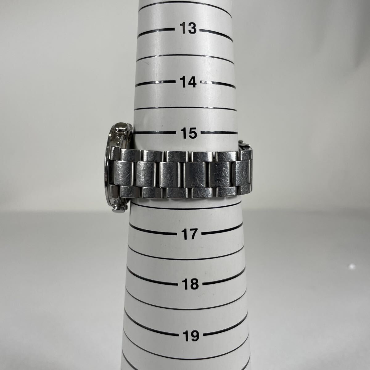 2502EL1187 SEIKO 7T52-6A30 CHRONOGRAPH セイコー クロノグラフ クォーツ QZ メンズ 腕時計 黒文字盤 不動 現状品_画像5
