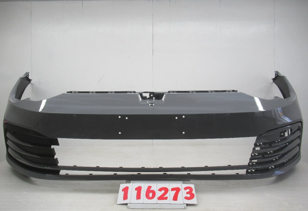 K.116273◇MK8 VW/フォルクスワーゲン ゴルフ8【LX7Z】純正 フロントバンパー 5H0807221H◇R-73_画像1