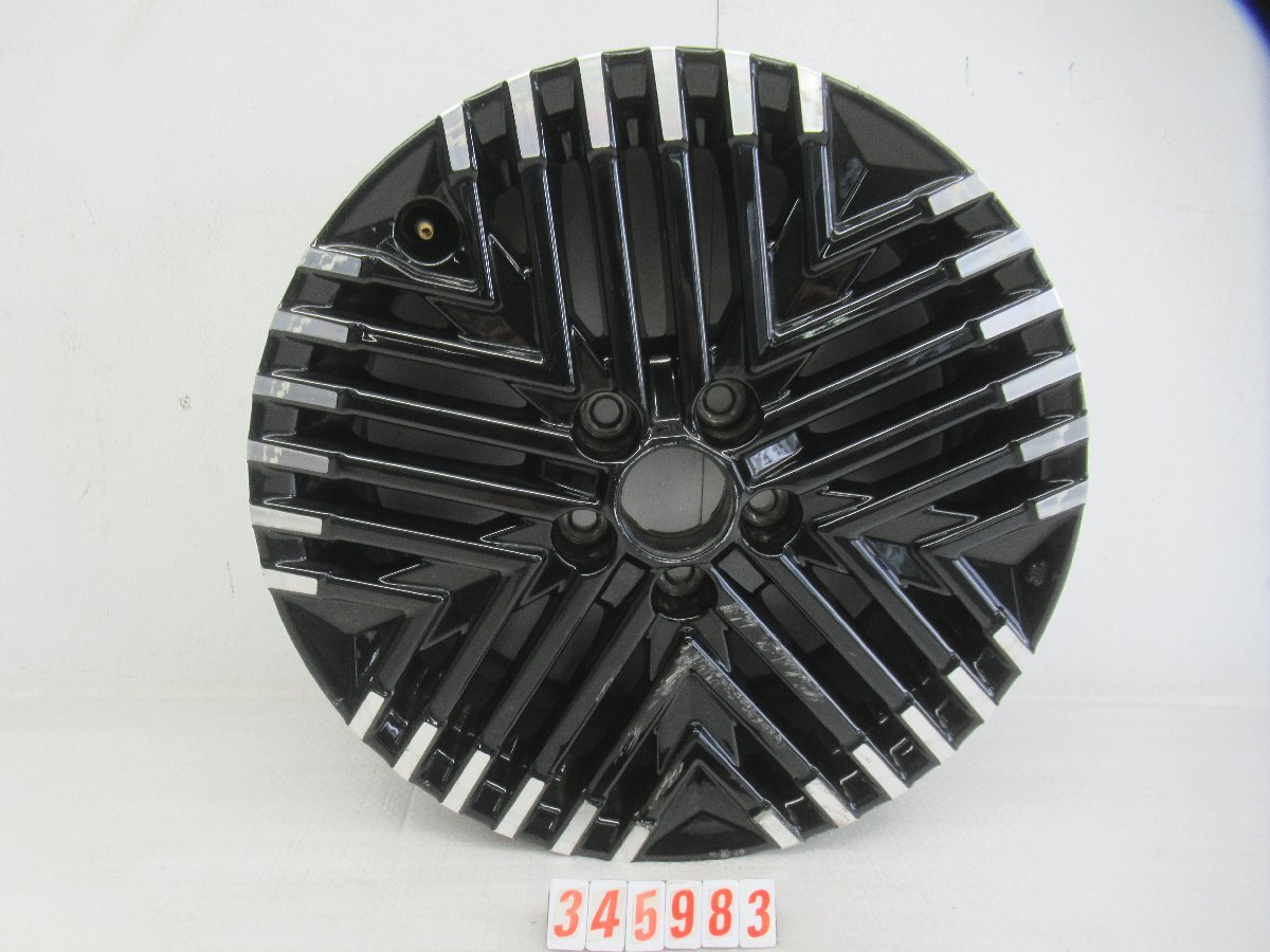 K.345983◇ZE1 リーフ 純正 アルミホイール 1本 17×6.5J＋45 5穴 P.C.D 114.3 D0300-6WK3B◇2F-22_画像1