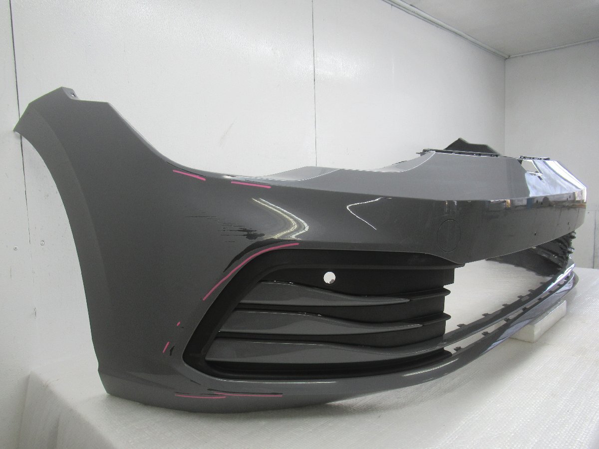 K.116273◇MK8 VW/フォルクスワーゲン ゴルフ8【LX7Z】純正 フロントバンパー 5H0807221H◇R-73_画像2