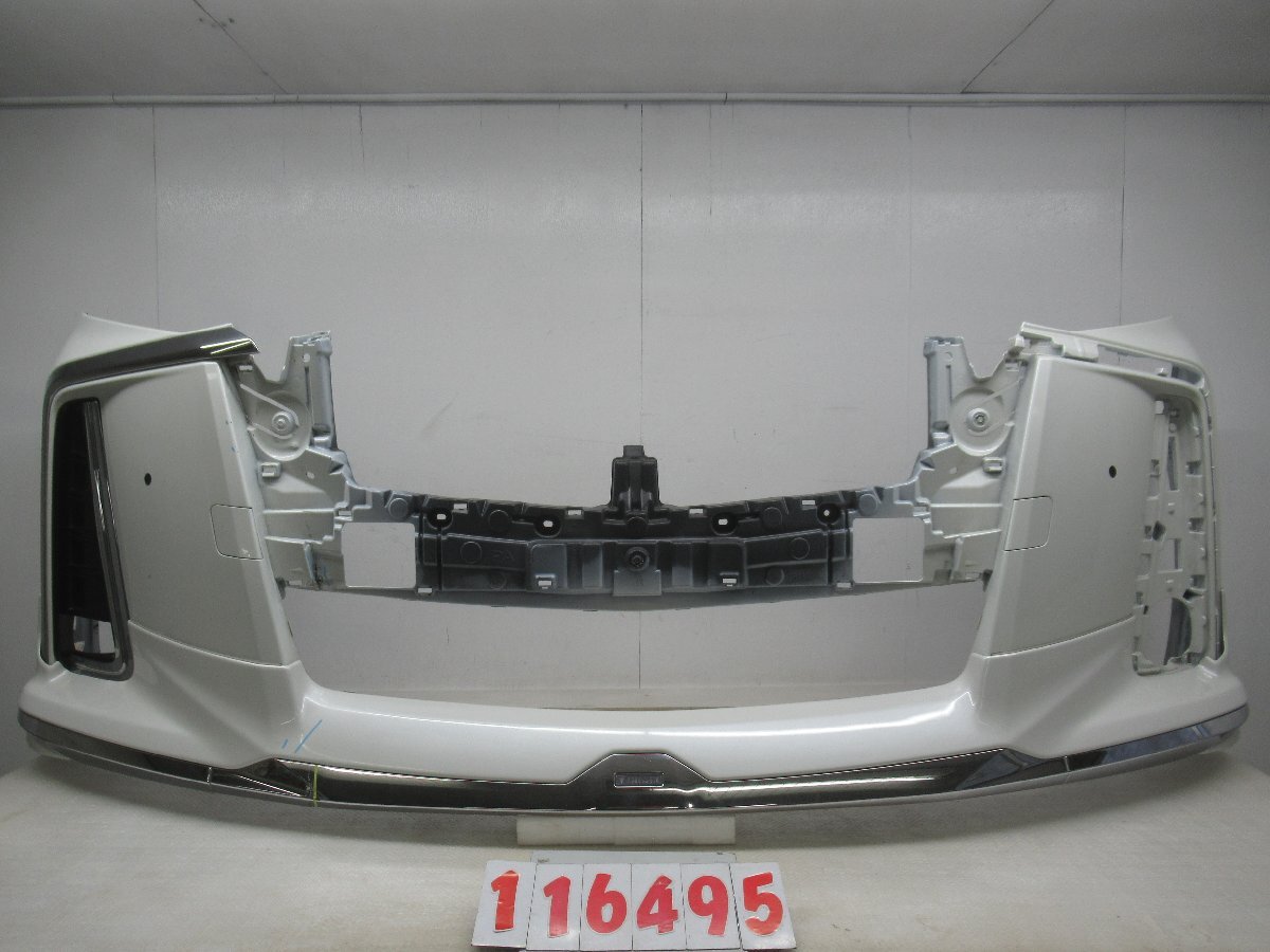 K.116495◇GGH30W/GGH35W/AGH30W/35W/AYH30W アルファードS/SA 【後期】純正 フロントバンパー★モデリスタ スポイラー 52119-58610◇C-01_画像1