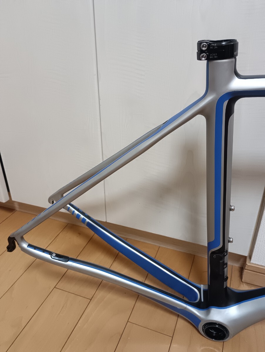 DE ROSAデローザ NICKニック ロードバイクフルカーボンフレームサイズ48（トップCC531.6mm） フレームセット_画像4