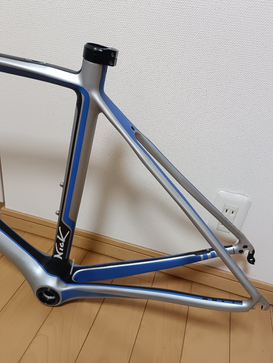 DE ROSAデローザ NICKニック ロードバイクフルカーボンフレームサイズ48（トップCC531.6mm） フレームセット_画像7