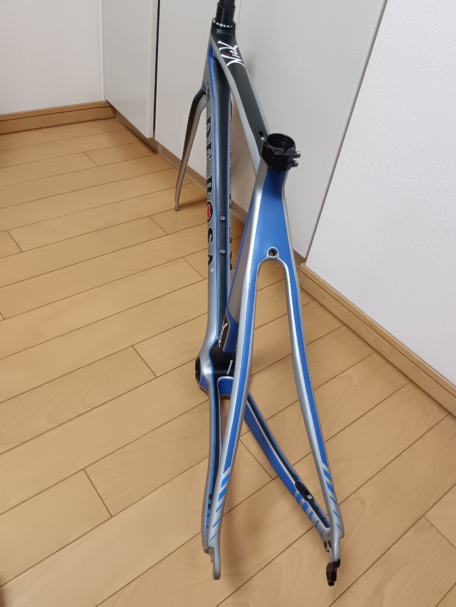 DE ROSAデローザ NICKニック ロードバイクフルカーボンフレームサイズ48（トップCC531.6mm） フレームセット_画像8