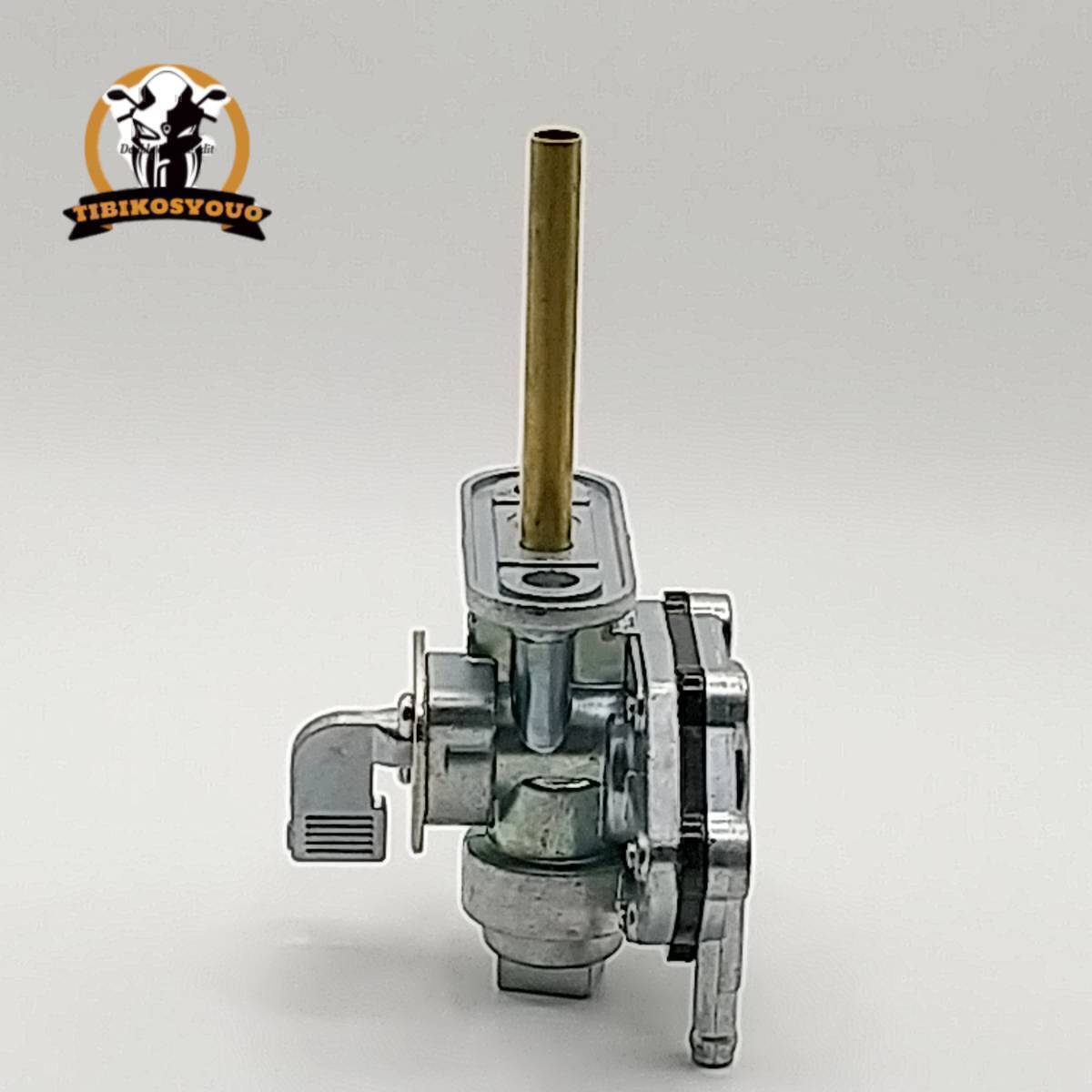 送料無料　スズキ　燃料コック　フューエルコック　34㎜　負圧式 　ON 　OFF 　RES 流入 リザーブ 　　　未使用　新品_画像2