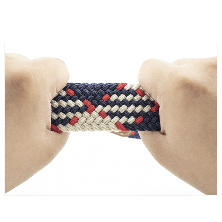 メッシュベルト ベルト メンズ レディース 伸びるベルト ゴム 編み込み ストレッチベルト 無段階 穴なし ゴルフ ブルー MBM-100gy-BLBR-7_画像7