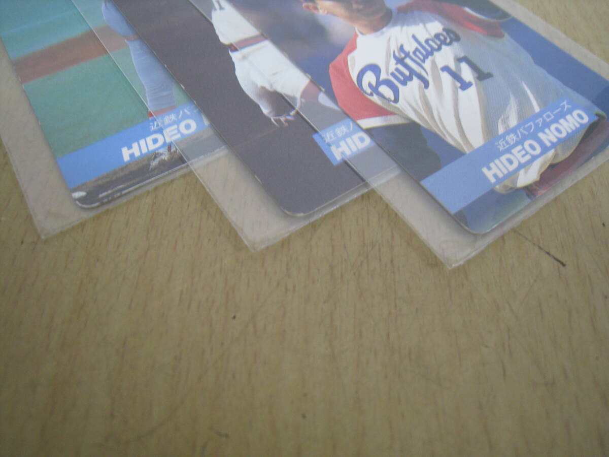 「I6A」A2.まとめて3枚 野茂英雄 1992年 カルビー No.41 42 88 近鉄バファローズ プロ野球カード 当時物 レトロ_画像5