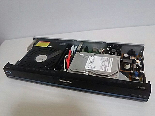 パナソニック DMR-BW680 ブルーレイレコーダー 500GB(2番組W録画） 地デジ・BS・CS 新品リモコン付《整備済み・フルメンテナンス品》_画像4
