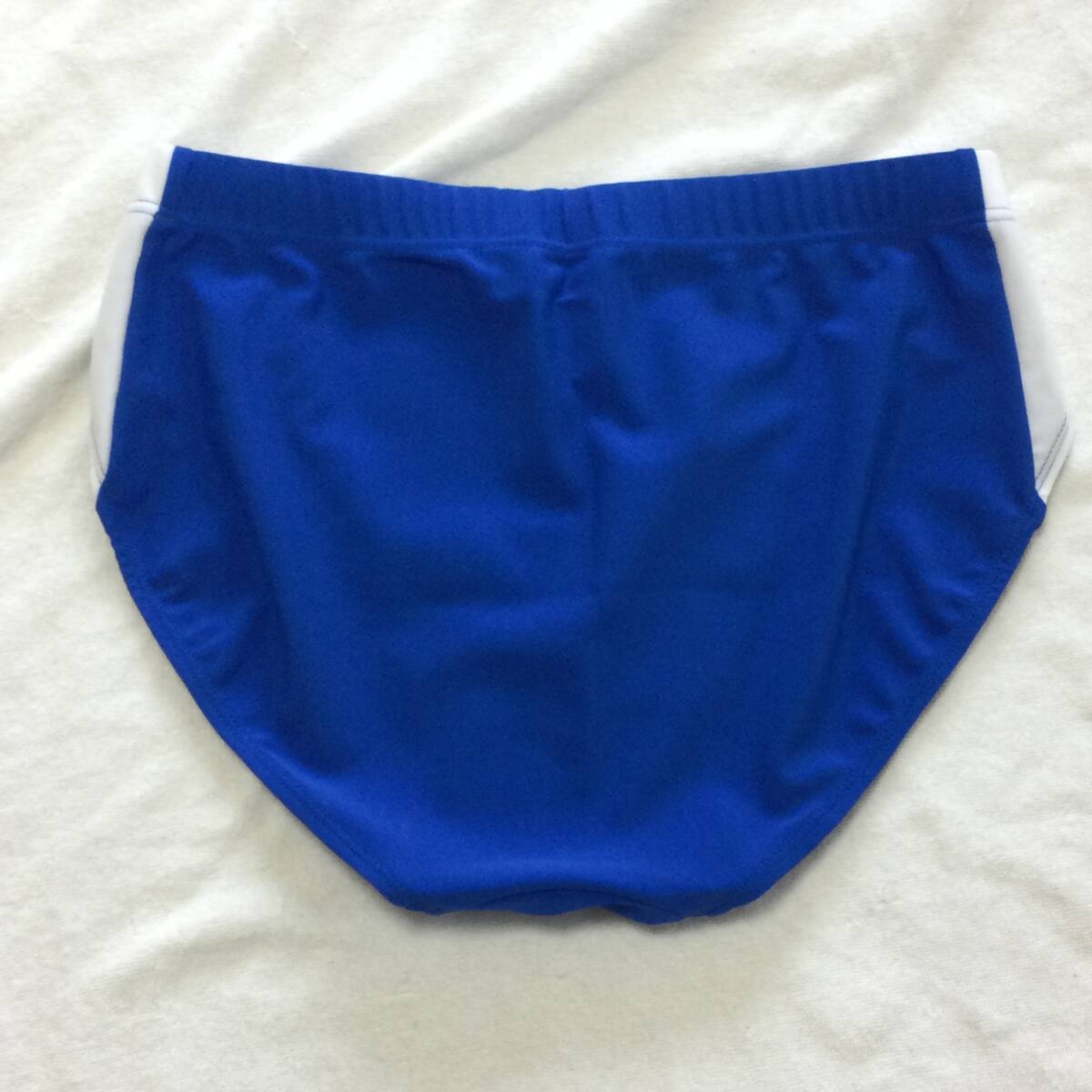 ASICS 陸上競技用ブルマ 4XLサイズ ブルーにホワイトのサイドライン_画像2