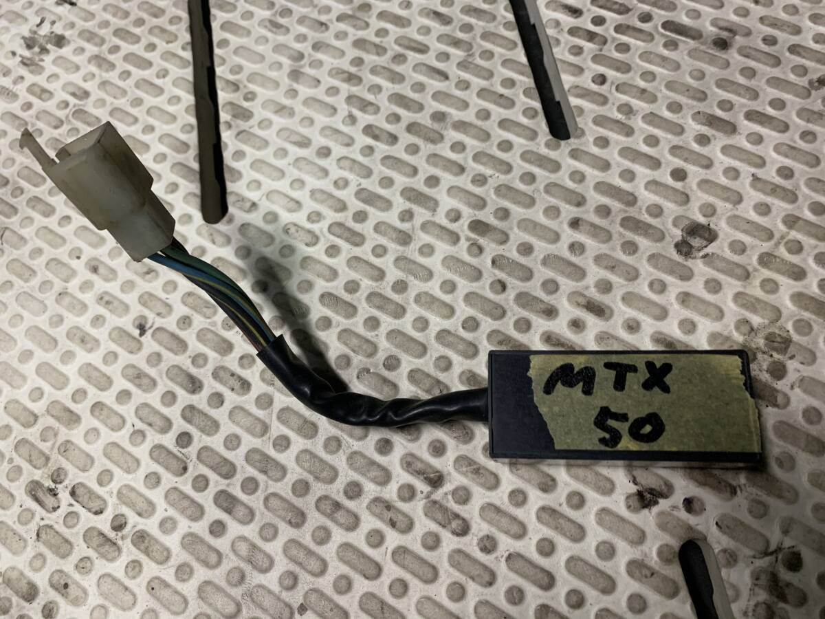 HONDA・MTX50・MBX50・その他・社外品レーシングCDIユニット・タケガワ製品・当時物希少品・在庫品中古_画像3