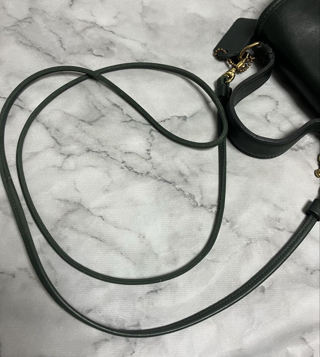 希少 美品 COACH オールドコーチ ダービーサッチェル 2wayバッグ_画像7