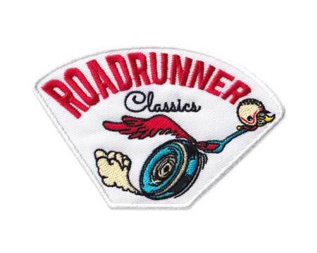 ロードランナー ワッペン アイロン 大人向け キャラクター アメリカ おしゃれ かっこいい かわいい アメカジ アメリカン クラシック_画像1