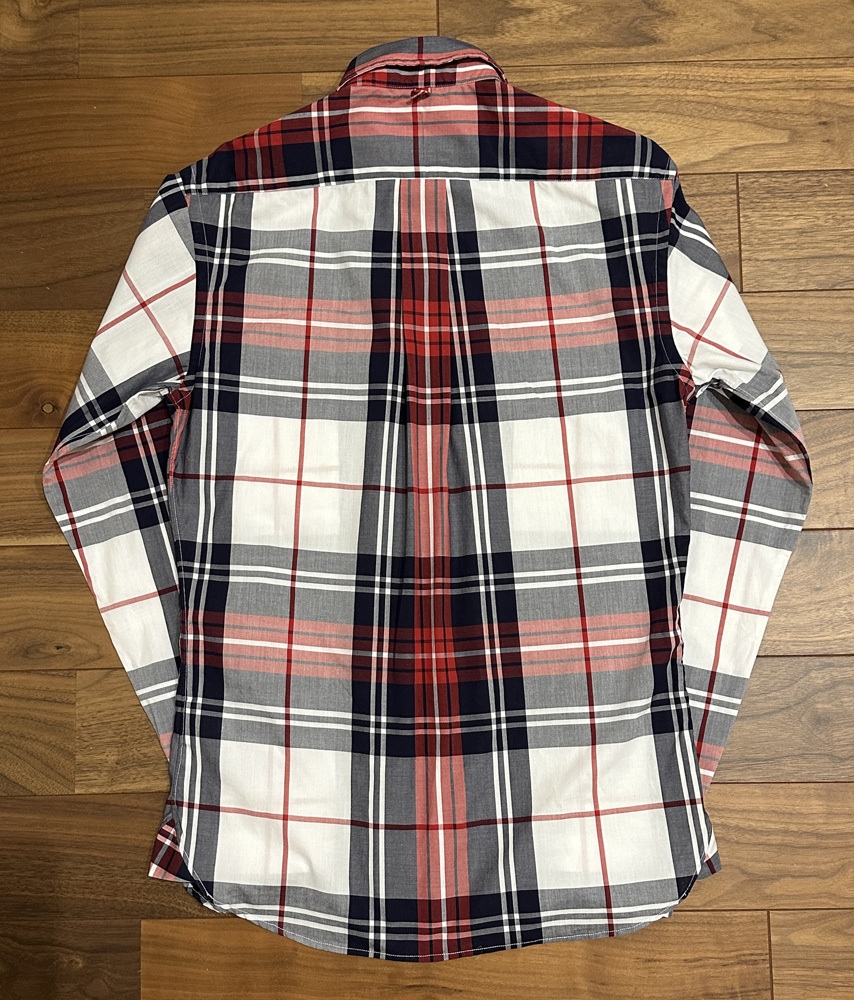 ブラックフリース　ボタンダウン　BB00 チェック　USA製_画像2