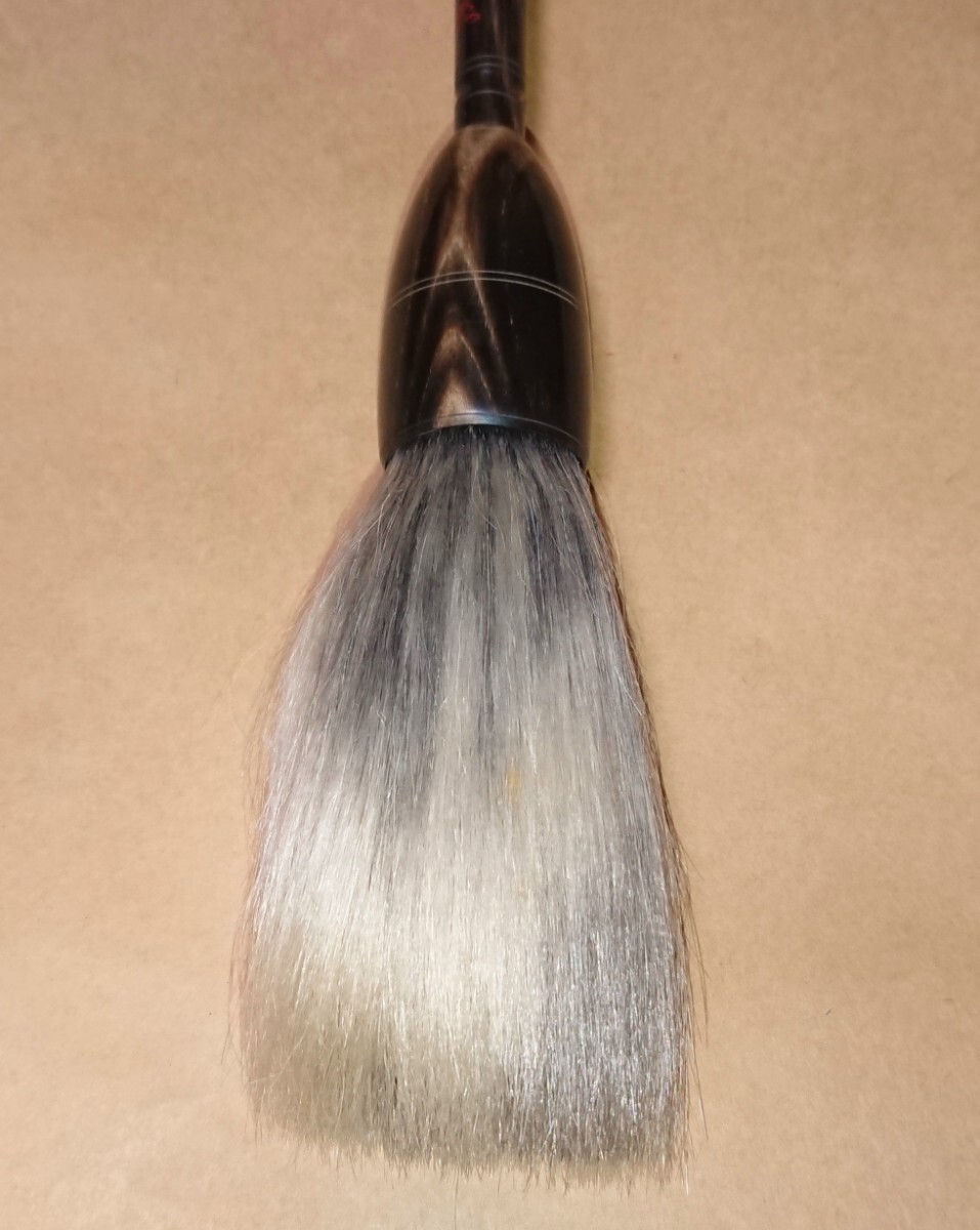 中国 古筆 水牛軸筆 中古美品 書家の愛蔵品 古玩 穂長約8.5cm_画像6