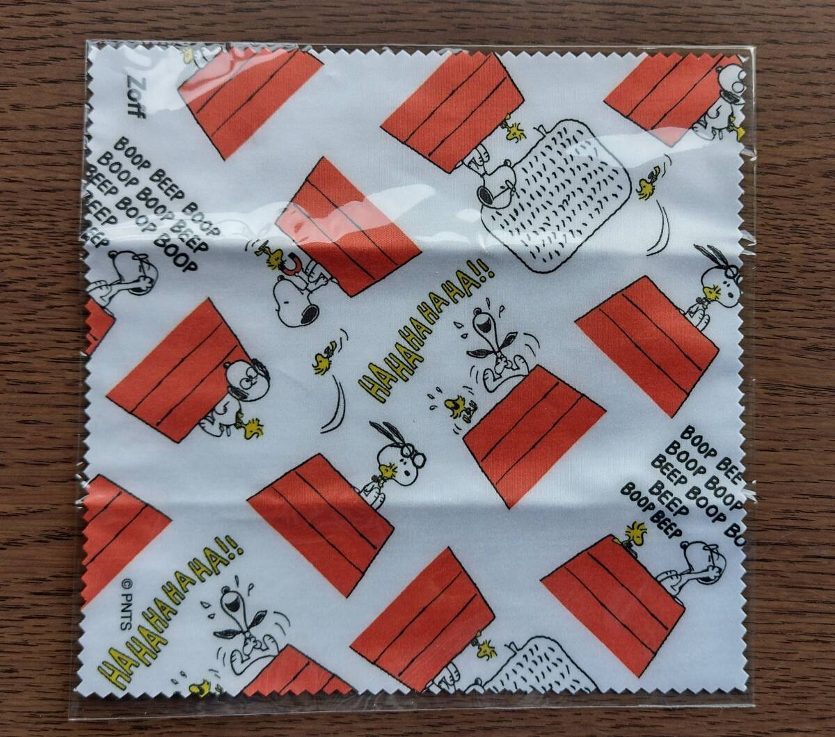 PEANUTS Snoopy Zoff очки кейс & очки .. не использовался товар