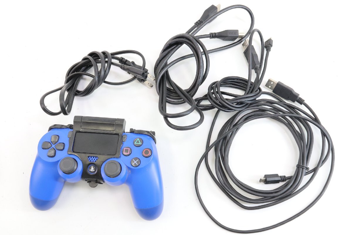 SONY ソニー PlayStation 4 プレイステーション PS4 本体 コントローラー 通電OK テレビゲーム 3156-B_画像2