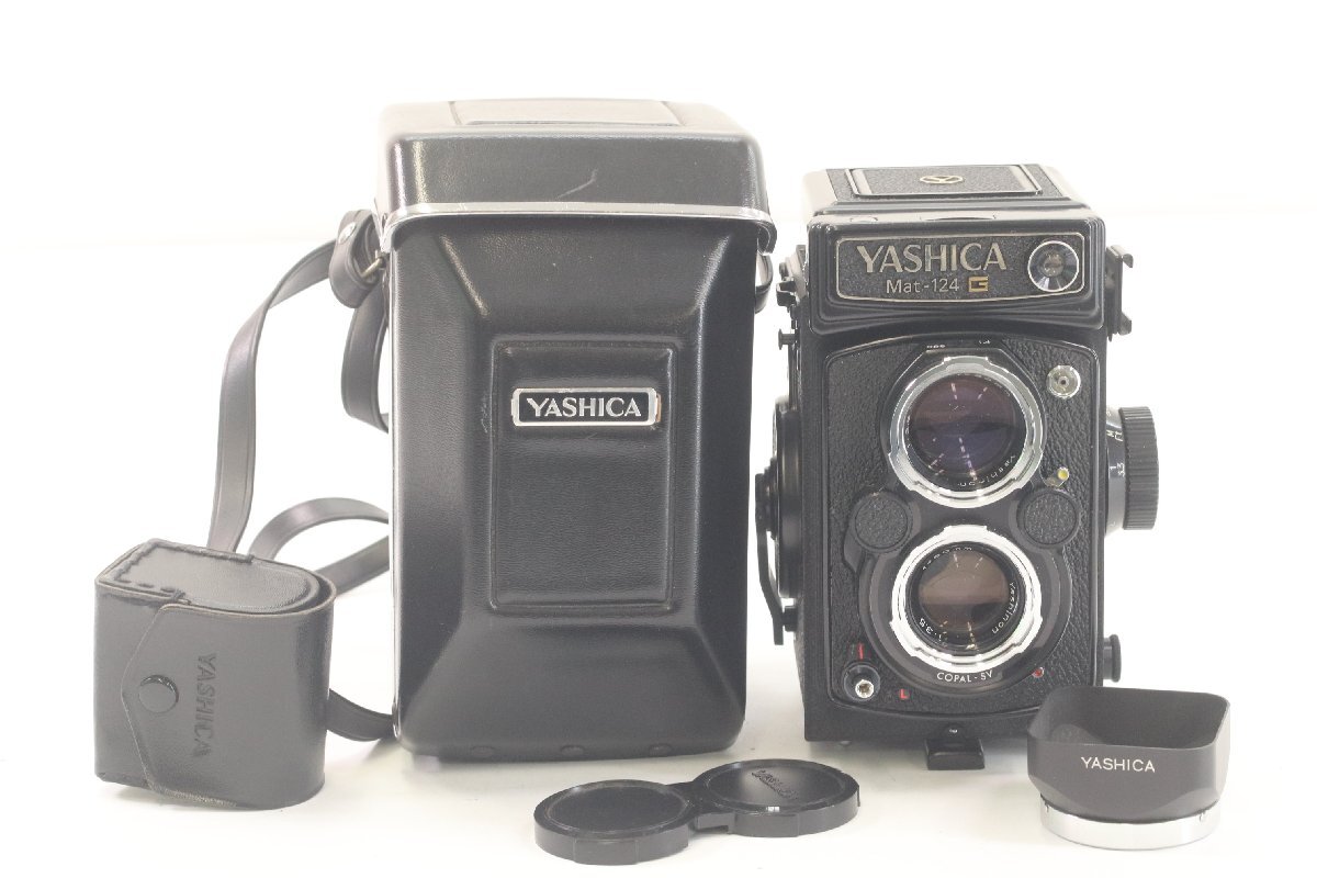 YASHICA ヤシカ Mat-124 G Yashinon F3.5 80mm 二眼レフ フィルムカメラ 3777-Y_画像1