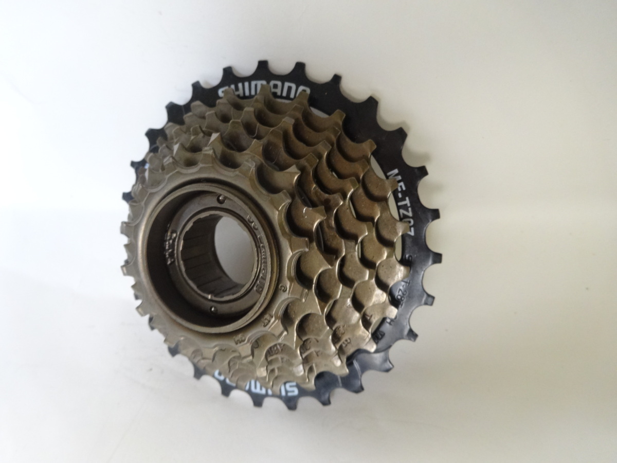 SHIMANO シマノ MF-TZ07 7スピード 14-28T マルチプル?フリーホイール スプロケット ボスフリー７段