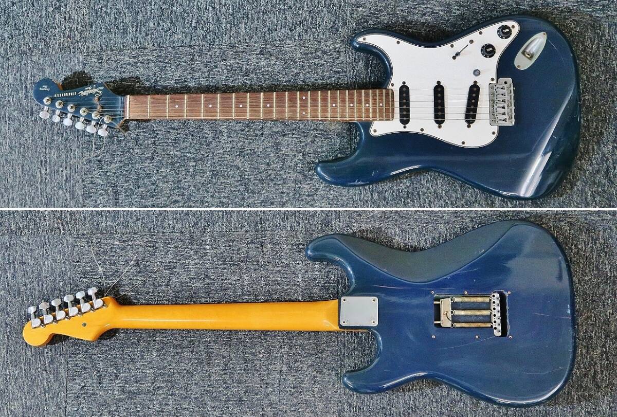 Squier/スクワイヤー ストラトキャスター ネイビー(1027　SQシリアル/エレキギター/フェンダー/コンテンポラリーシリーズ/バーズアイ_画像4