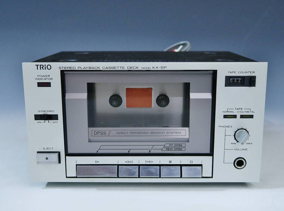 TORIO/トリオ KX-5P カセットデッキ (1007 元箱付_画像2