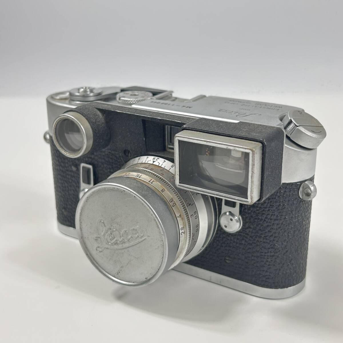 SG1661 LEICA ライカ M4 118万番台 DBP ERNST LEITZ GMBH WETZLAR フィルムカメラ レンズ付き summaron 1:2.8/35 動作未確認_画像1
