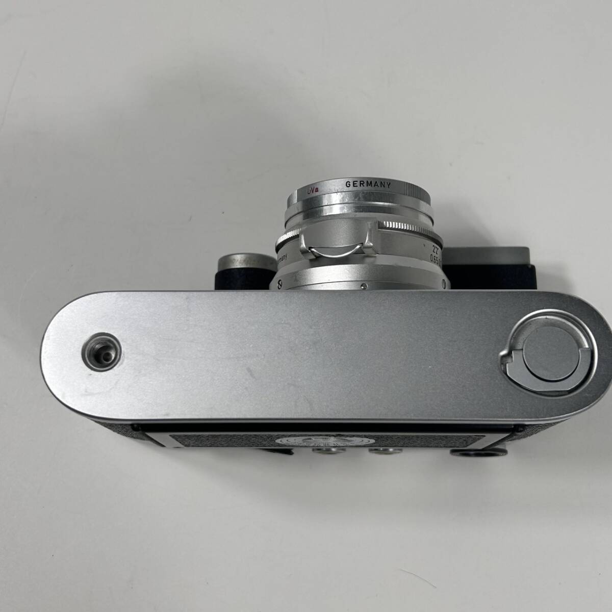 SG1661 LEICA ライカ M4 118万番台 DBP ERNST LEITZ GMBH WETZLAR フィルムカメラ レンズ付き summaron 1:2.8/35 動作未確認_画像7