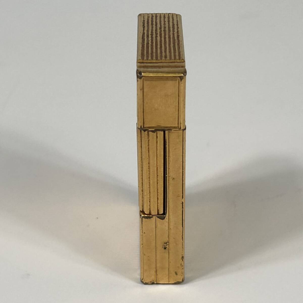 G10368 S.T.Dupont エス テー デュポン GATSBY ギャッツビー ライター GP ゴールドカラー ローラーガスライター 喫煙具 火花確認済み_画像6