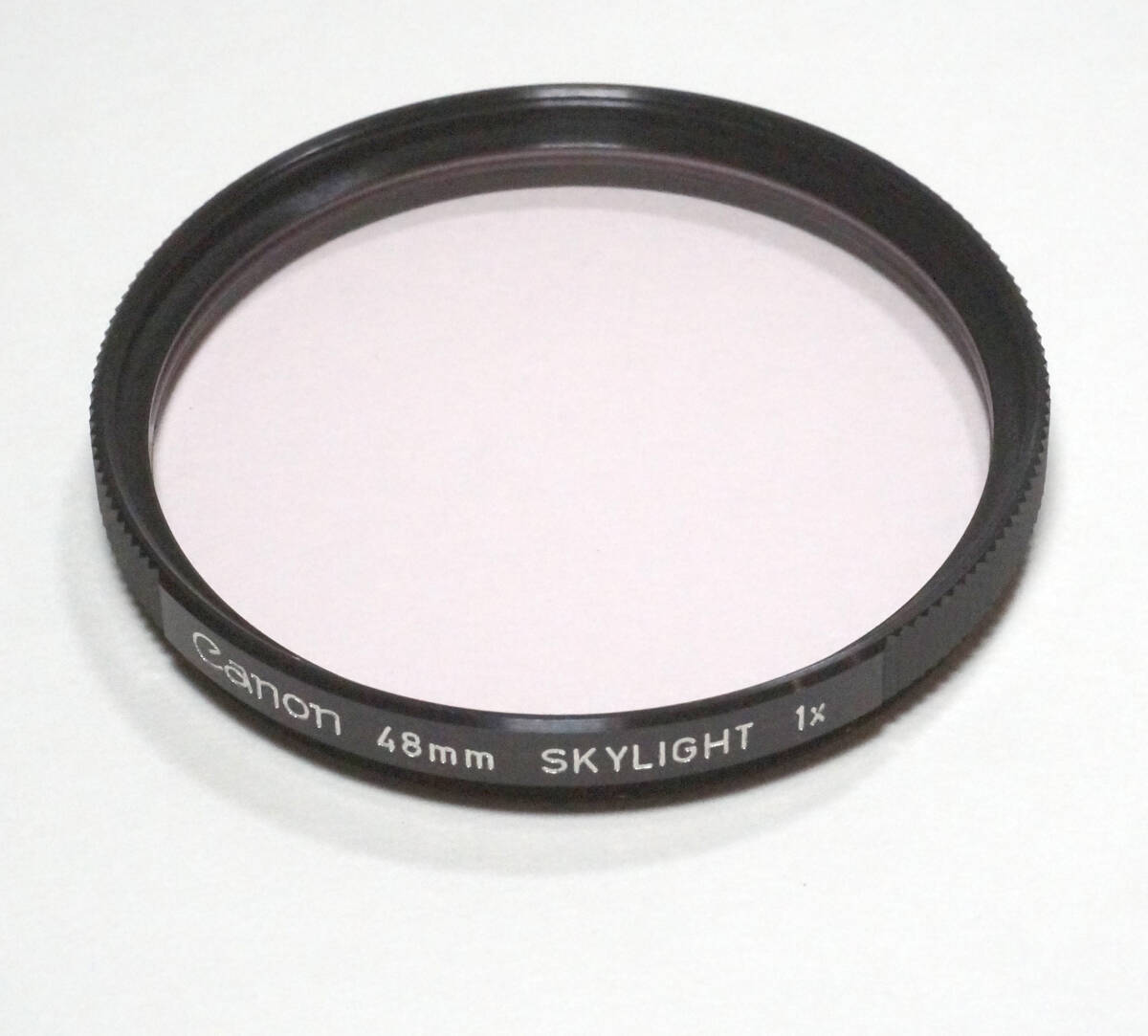 C48】キヤノンE48(48㎜ねじ) スカイライト(Skylight)フィルター◆未使用箱入◆距離計連動機時代のライカLマウント(L39) キヤノンレンズ等用_画像2