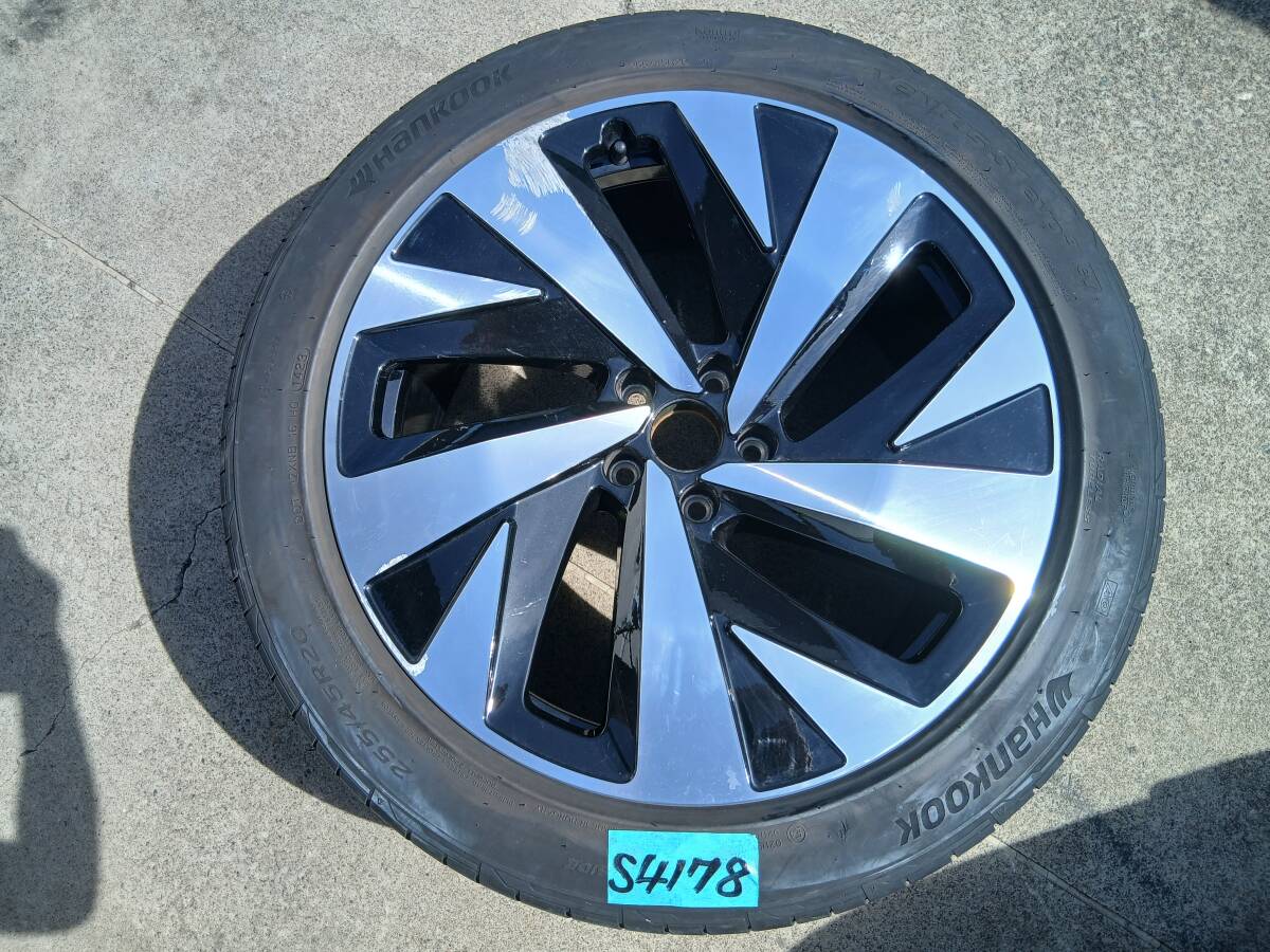 VW フォルクスワーゲン ID.4 ID.5 純正 20インチ ホイールタイヤ１本のみ 11A601025H 9J×20H2 ET42 Hankook 255/45 R20 S4178 _画像1