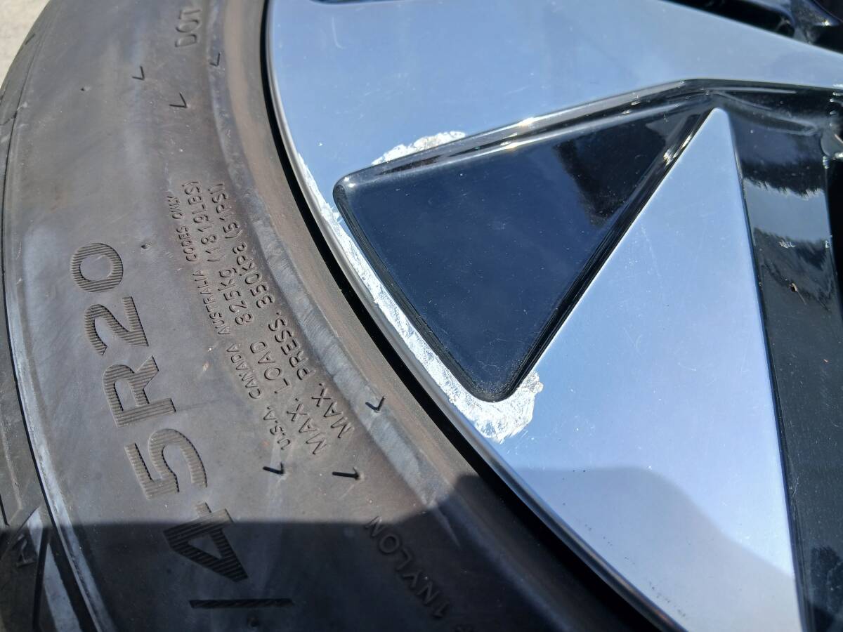 VW フォルクスワーゲン ID.4 ID.5 純正 20インチ ホイールタイヤ１本のみ 11A601025H 9J×20H2 ET42 Hankook 255/45 R20 S4178 _画像3