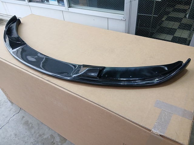 【新品】BMW 5シリーズ E60 M5 社外 カーボン フロントリップ HAMANNタイプ Y0698_画像4