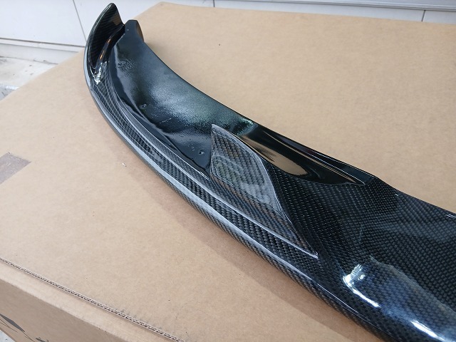 【新品】BMW 5シリーズ E60 M5 社外 カーボン フロントリップ HAMANNタイプ Y0698_画像5