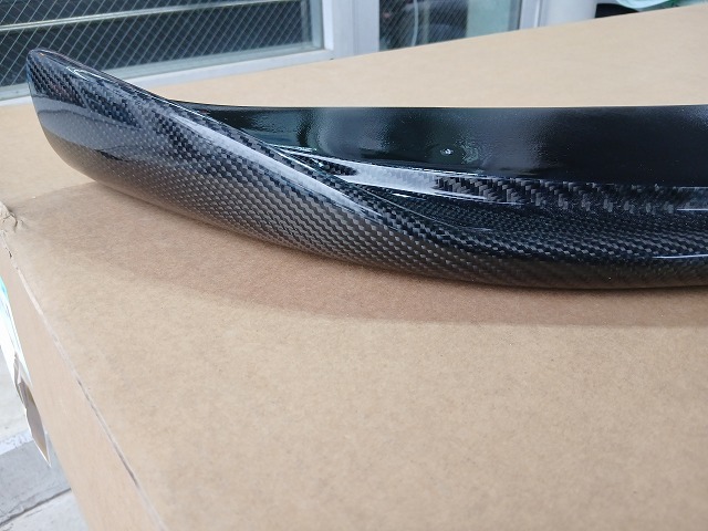 【新品】BMW 5シリーズ E60 M5 社外 カーボン フロントリップ HAMANNタイプ Y0698_画像6