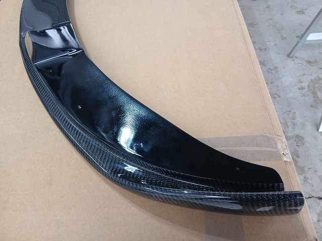 【新品】BMW 5シリーズ E60 M5 社外 カーボン フロントリップ HAMANNタイプ Y0698_画像10