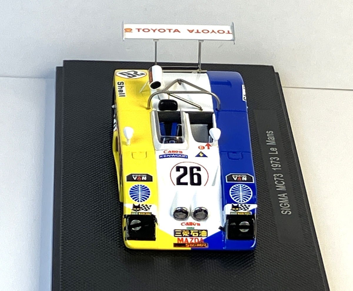 EBBRO 1/43 SIGMA MC73 1973 Le Mans_画像5