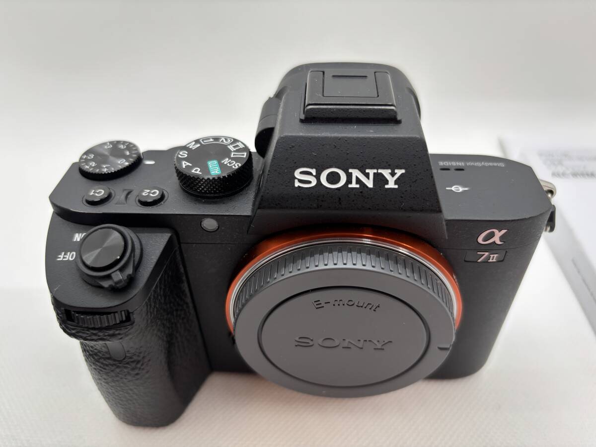 【美品:ショット数1,760枚】ソニー SONY α7 Ⅱ  バッテリー2つ+充電器付_画像3
