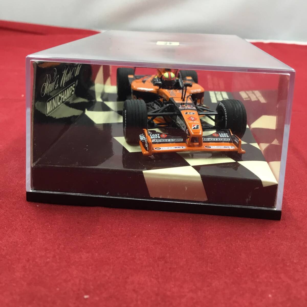  Minichamps 1/43 orange a low z Азия Tec A22enlike* bell no Rudy E.BERNOLDI #15 400010015 часть дефект иметь нераспечатанный товар дополнение 