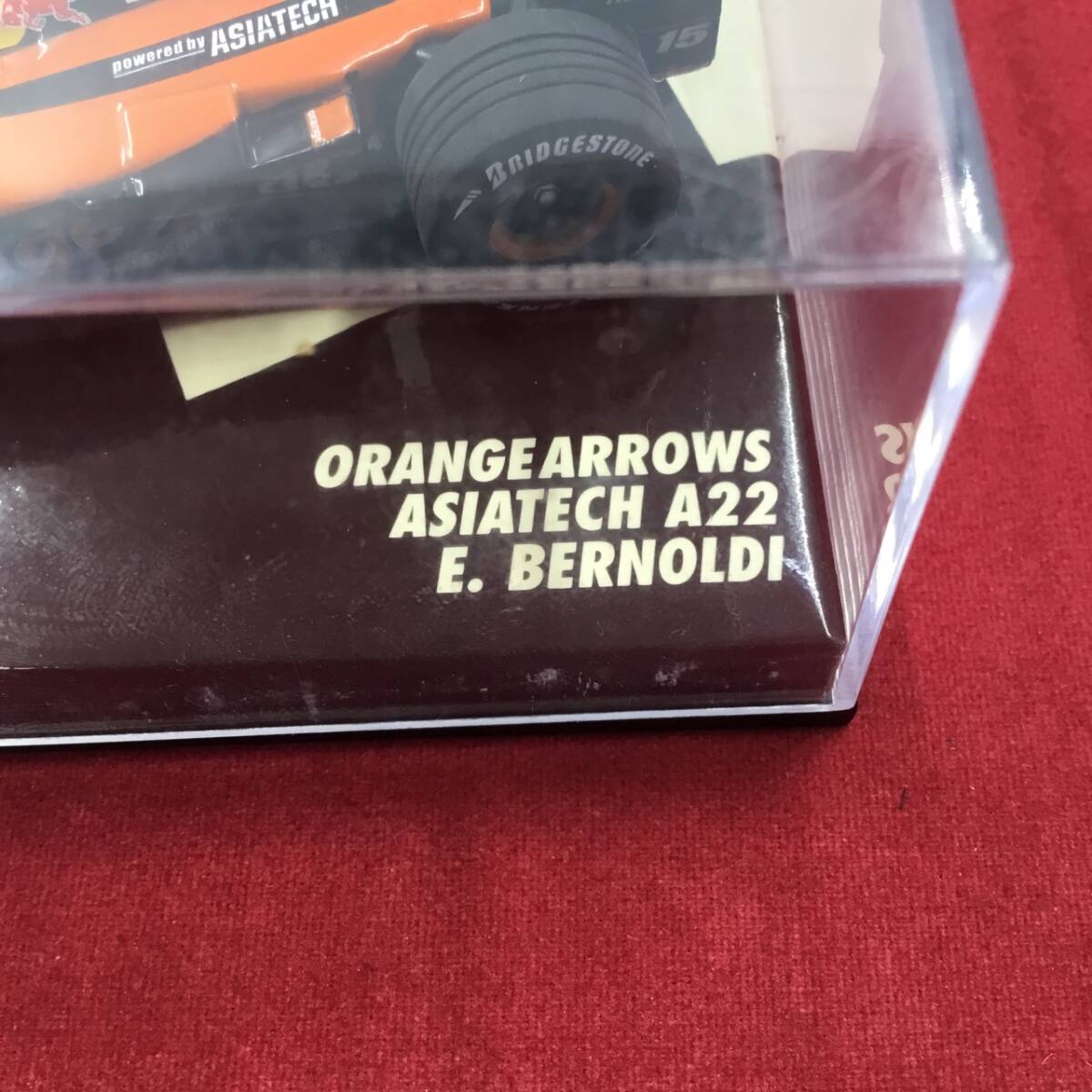  Minichamps 1/43 orange a low z Азия Tec A22enlike* bell no Rudy E.BERNOLDI #15 400010015 часть дефект иметь нераспечатанный товар дополнение 