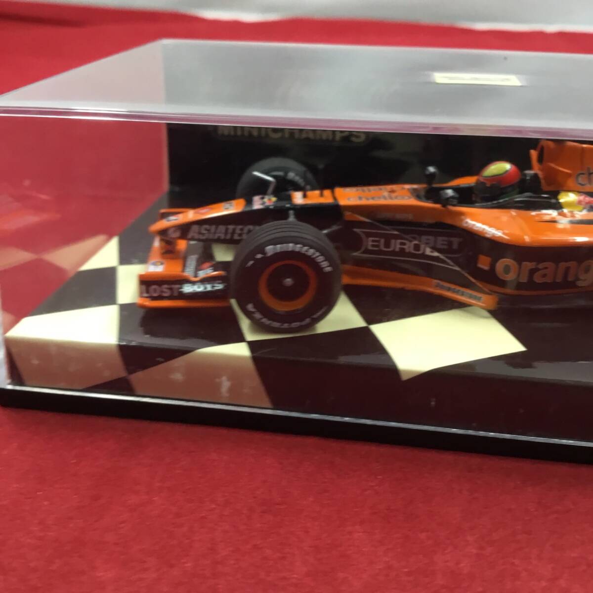  Minichamps 1/43 orange a low z Азия Tec A22enlike* bell no Rudy E.BERNOLDI #15 400010015 часть дефект иметь нераспечатанный товар дополнение 