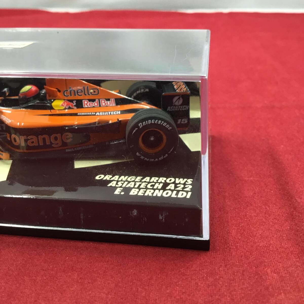  Minichamps 1/43 orange a low z Азия Tec A22enlike* bell no Rudy E.BERNOLDI #15 400010015 часть дефект иметь нераспечатанный товар дополнение 