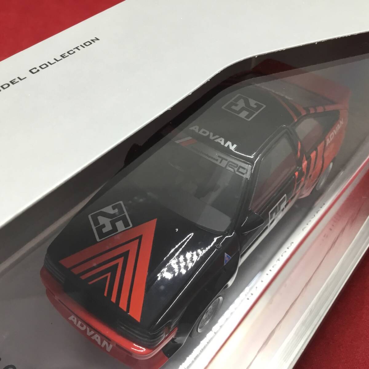 ENIF 1/43 ミニカー トヨタ カローラ レビン N2仕様 1986 カスタム ADVAN #25 ENIF0039 未開封品 _画像2