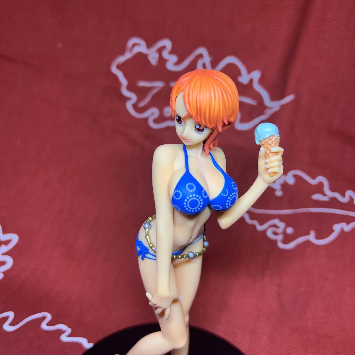 ONE PIECE ワンピース DXガールズ スナップ コレクション2 ナミフィギュア バンプレスト プライズ 中古 本体のみ_画像2