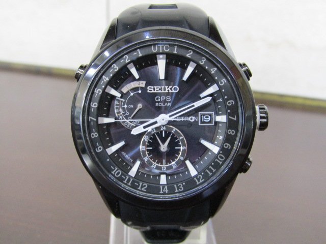 SEIKO セイコー アストロン GPS・SOLAR/7X52-0AB0 ソーラー メンズ ステンレススチール アナログ 腕時計 /ジャンク品_画像1