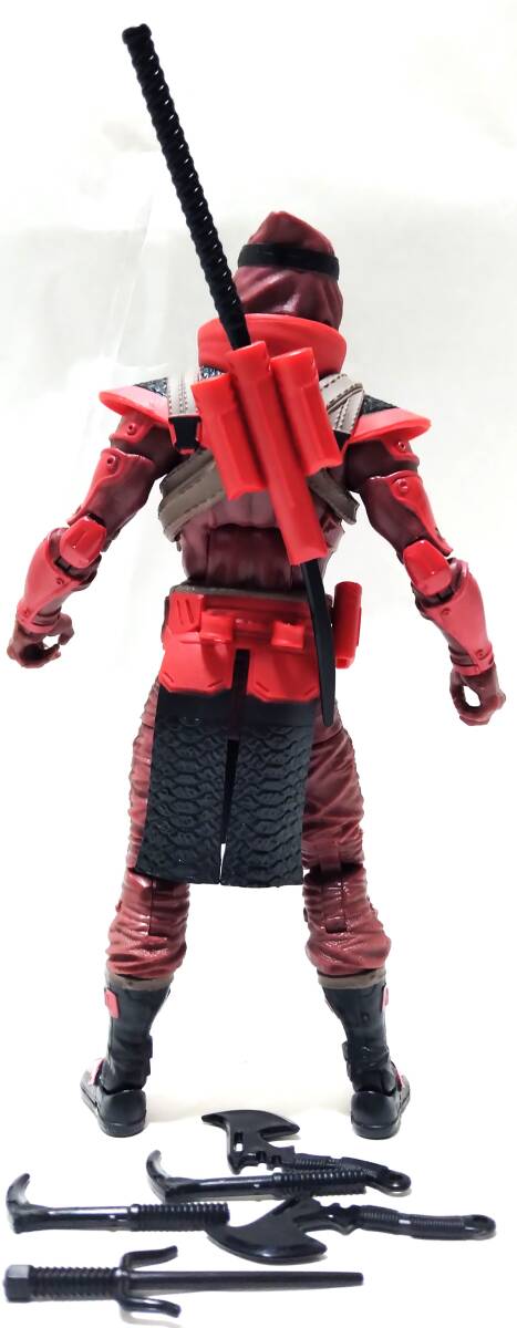 G.I JOE GI ジョー レッドニンジャ Red Ninja クラシファイド Classified ハズブロ レトロパッケージ Retro Package マーベルレジェンド_画像2