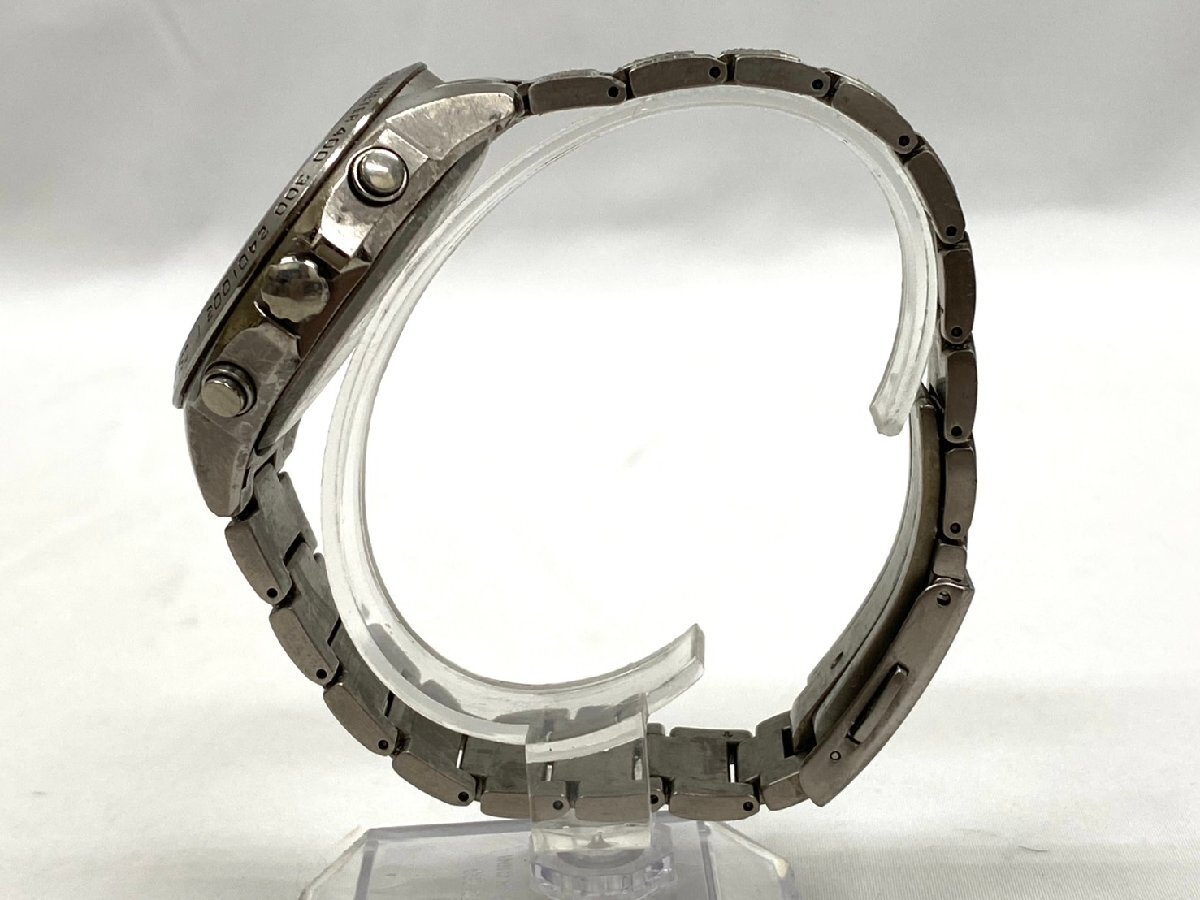 ◇◇ジャンク品 CITIZEN シチズン E610-T015573 アテッサ 腕時(shí)計(jì) デイト クロノグラフ 部品取り メンズ ◇◇
