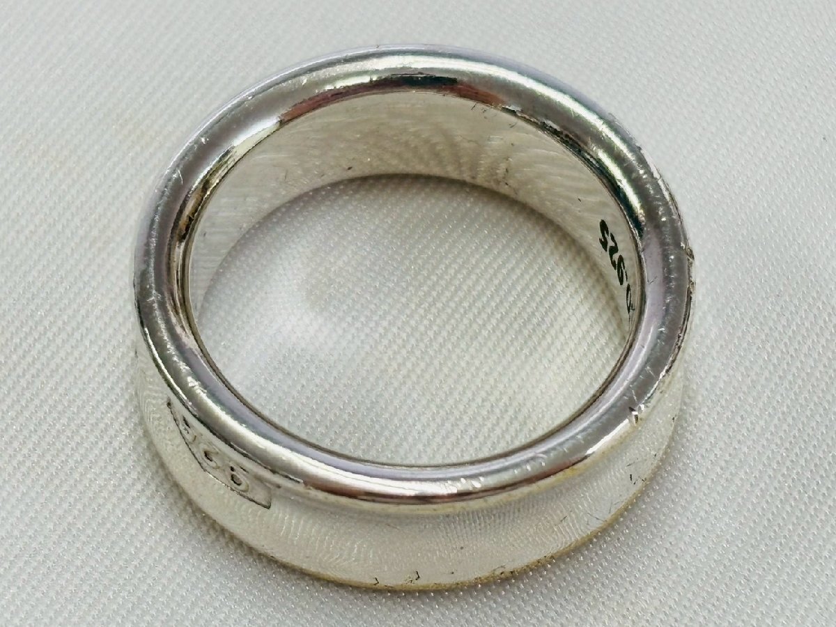 ★TIFFANY＆CO. ティファニー 1837 ナローリング 指輪 SILVER925 13號 約6.4g★