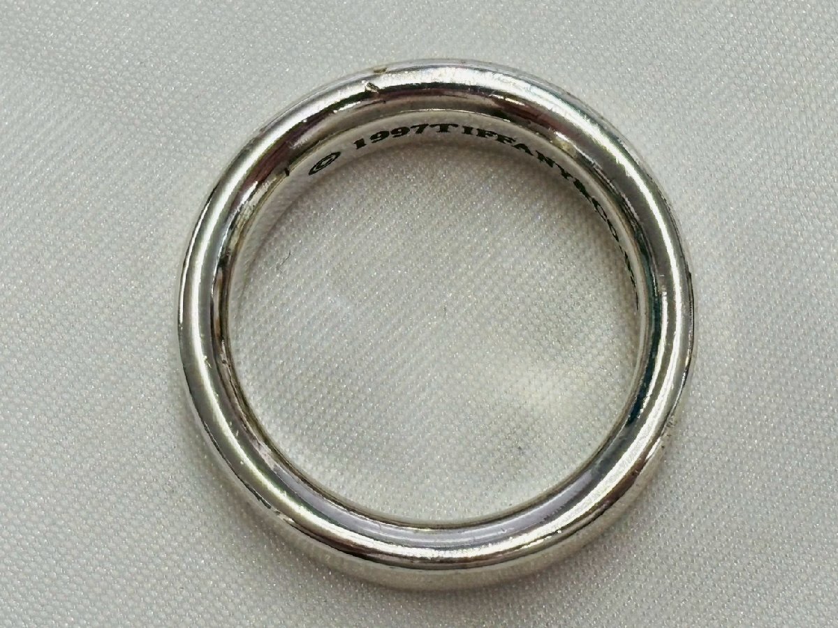 ★TIFFANY＆CO. ティファニー 1837 ナローリング 指輪 SILVER925 13號 約6.4g★