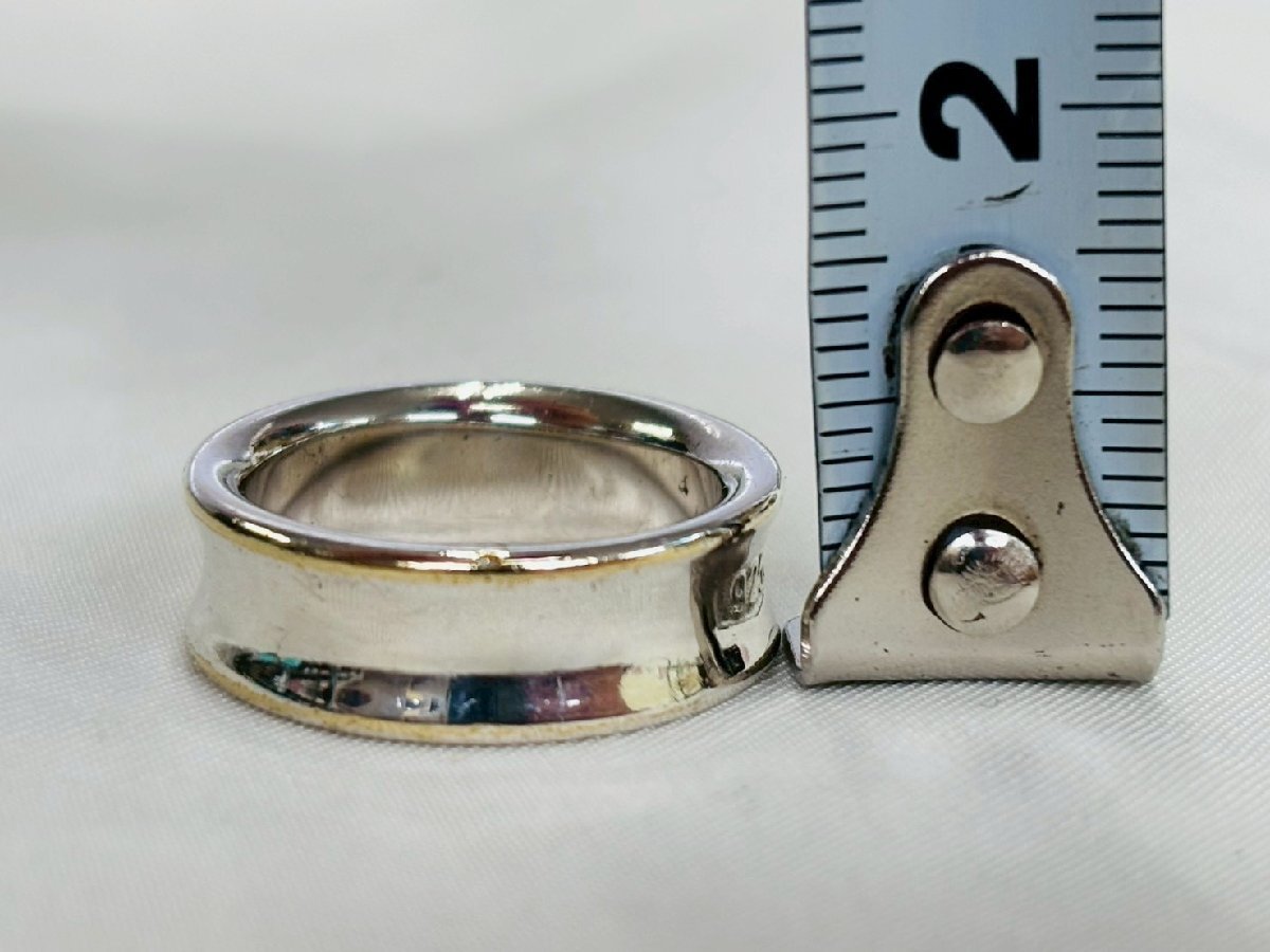 ★TIFFANY＆CO. ティファニー 1837 ナローリング 指輪 SILVER925 13號 約6.4g★