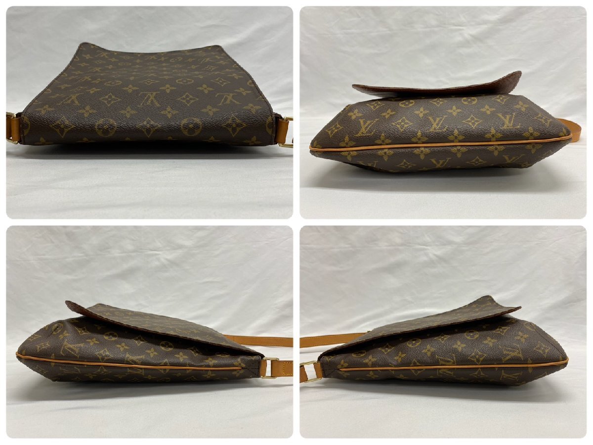 ◇◇ LOUIS VUITTON ルイヴィトン モノグラム ミュゼット ショルダーバッグ 肩掛けバッグ 斜めがけバッグ ブラウン系 保存袋 ◇◇ M51256_画像3