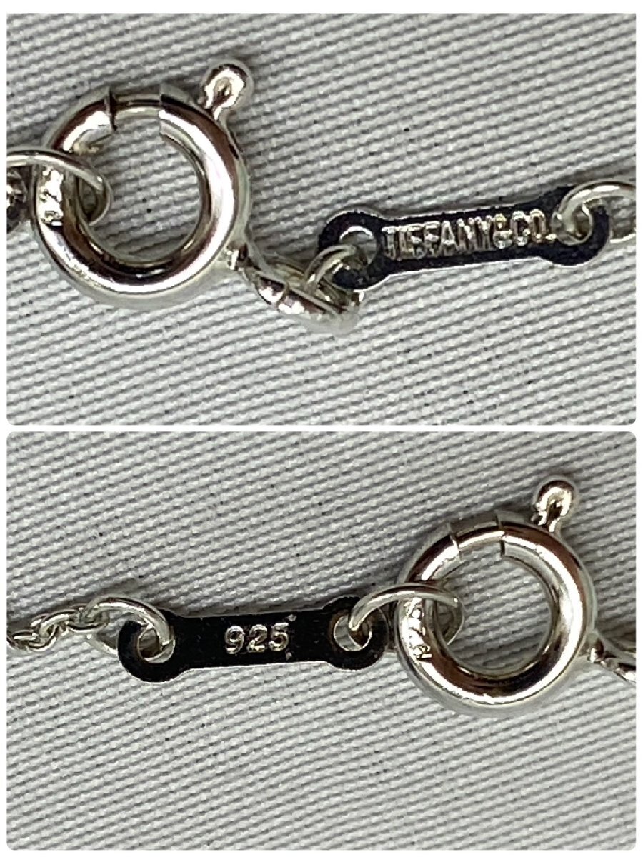 ◇◇TIFFANY＆Co. ティファニー オープンハート ネックレス SILVER シルバー SV925 エルサ?ペレッティ レディース 保存袋 ケース◇◇